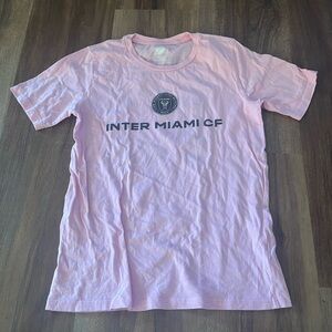 Tilly's Pink Inter Miami Messi CF Short Sleeve Tee Men’s